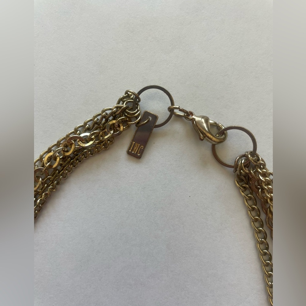 Multicolored Statement Necklace - image 2